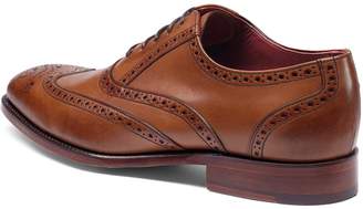 Chestnut Made In England Oxford Brogue Shoe Size 11.5 by Charles Tyrwhitt