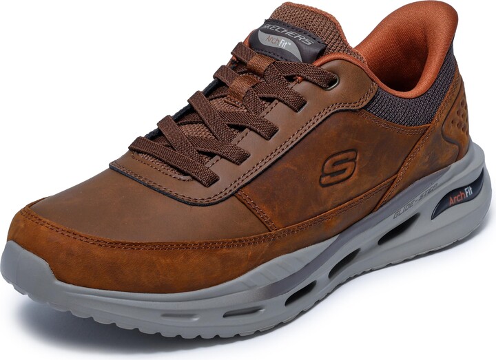 Skechers USA Men's Men's Bungee Lace Slip-Ins Sneaker