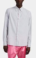 Thumbnail for your product : Gucci Men's Striped "G" Cotton Fil Coupé Shirt - Lt. Blue