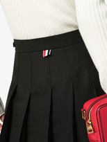 Thumbnail for your product : Thom Browne Pleated Step-Hem Mini Skirt