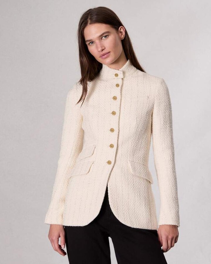 Rag & Bone Slade Long Tweed Blazer