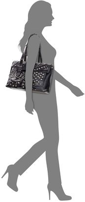 Patricia Nash Studded Link Asti Large Flap Shoulder Bag