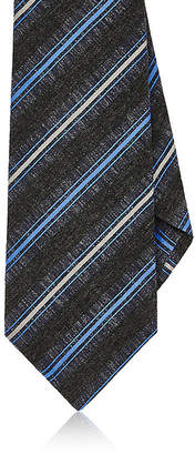 Kiton Men's Striped Wool-Blend Necktie