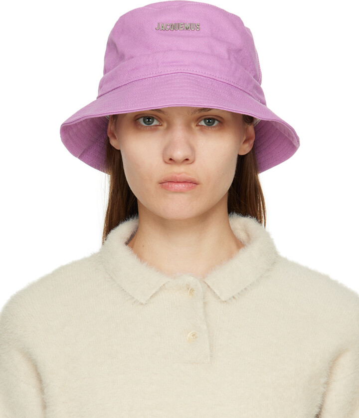 Jacquemus Purple Le Papier 'Le Bob Gadjo' Bucket Hat - ShopStyle