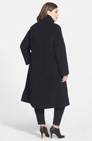 Thumbnail for your product : Cinzia Rocca Alpaca & Wool Stand Collar Coat (Plus Size)