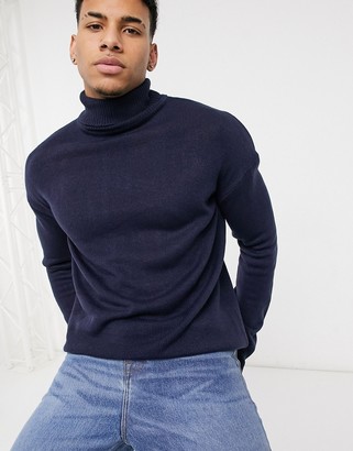 roll neck jersey