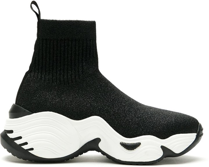 Emporio Armani High-Top Sock Sneakers - ShopStyle