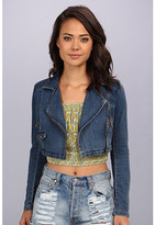 Thumbnail for your product : Free People Cropped Moto Jacket