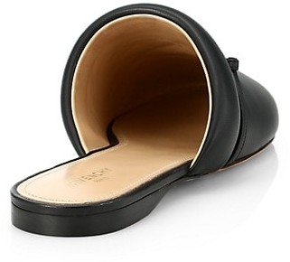 Givenchy Elba Leather Flat Slippers