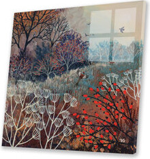 Red Barrel Studio Autumn Flight On Plastic/Acrylic by Jo Grundy Painting
