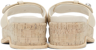 Rag & Bone Off-White Sommer Wedge Sandals