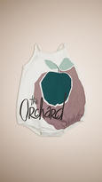 Thumbnail for your product : Burberry The Orchard Print Cotton Bodysuit