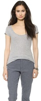 Thumbnail for your product : Three Dots 2x1 Rib Tee