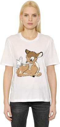 Markus Lupfer Bambi Sequin Alex Cotton Jersey T-Shirt