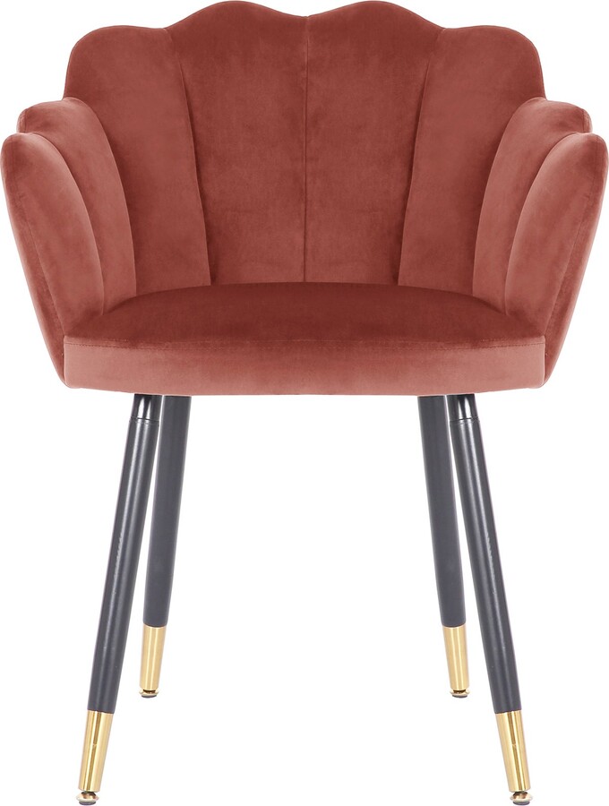 Dunelm Vivian Velvet Dining Chair Pink ShopStyle