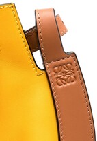 Thumbnail for your product : Loewe small Horseshoe two-tone crossbody bag