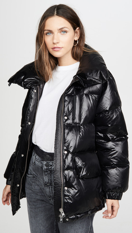 woolrich ws logo jacket