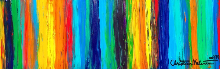 Christian Valentine, Makes things better, Painting, Acrylic on Canvas, 2021