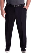 Thumbnail for your product : Haggar Men's Big & Tall B&T Premium Comfort Khaki Flat Front Classic Fit Pant