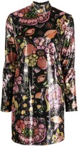 Thumbnail for your product : La DoubleJ Suitcase sequinned minidress