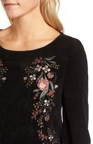 Thumbnail for your product : Cupcakes And Cashmere Ruthie Embroidered Sweater