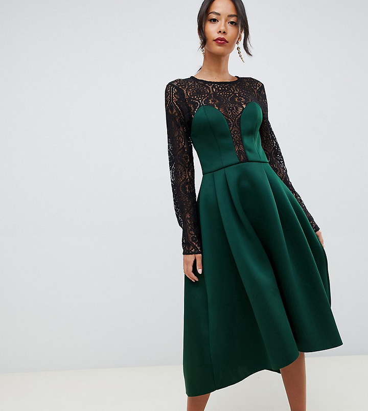 long midi and top dress