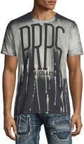 Thumbnail for your product : PRPS Paint-Drip Logo Short-Sleeve T-Shirt, Black