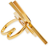 Thumbnail for your product : Lanvin Two-Finger Golden You Ring