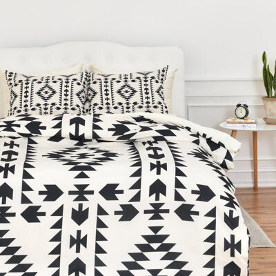 Deny Designs Holli Zollinger Geo Panel Duvet Cover Set