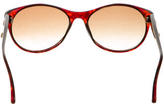Thumbnail for your product : Christian Dior Tinted Logo Sunglasses