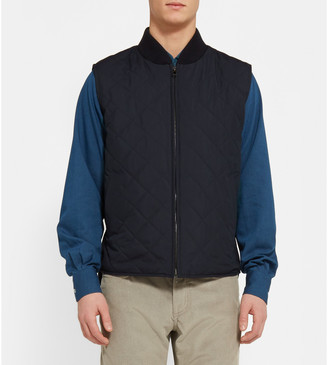 Loro Piana Horsey Quilted Storm System® Gilet