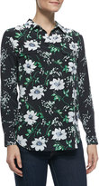 Thumbnail for your product : Equipment Slim Signature Floral-Print Blouse