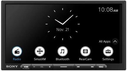 Sony XAVAX3700 6.95' 2-DIN Digital Multimedia Receiver with CarPlay, Bluetooth
