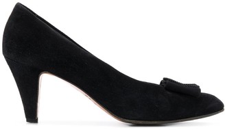 Prada Pre-Owned 1990's Bow Detail Pumps