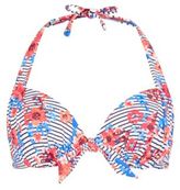 Thumbnail for your product : Marks and Spencer M&s Collection Floral & Striped Underwired Bikini Top