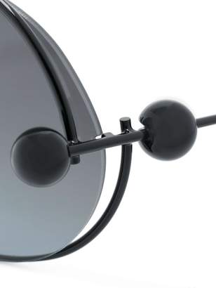 Marni round acetate sunglasses