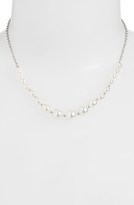 Thumbnail for your product : Majorica Pearl Frontal Necklace