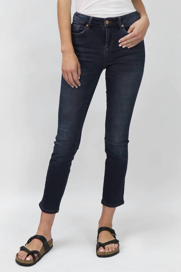 DEAR JOHN DENIM Blaire High Rise Ankle Straight Leg Jeans In Munich