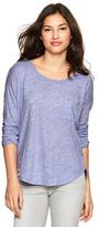 Thumbnail for your product : Gap Heathered hi-lo tee