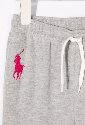 Ralph Lauren Kids embroidered Polo Pony track pants