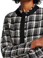 Thumbnail for your product : Akris Punto Lurex Tweed Ruffle-Hem Jacket