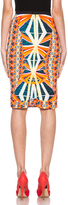 Thumbnail for your product : Peter Pilotto H Viscose-Blend Skirt in Ikeru Orange