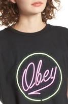 Thumbnail for your product : Obey Women's Neon Graphic Tee