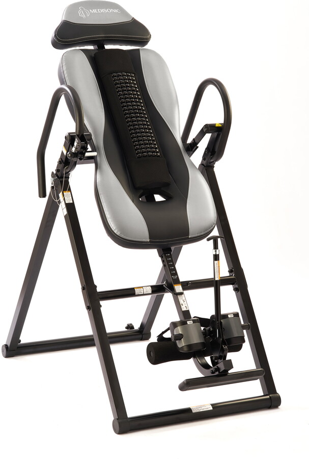 Medisonic 510700G Heavy Duty Stress Relieving Acupressure Beads Massage Relaxation Inversion Table 300LB Weight Capacity