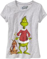 Thumbnail for your product : Dr. Seuss Girls Dr. Seuss' The Grinch Tees