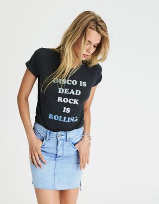 American Eagle Outfitters AE Rock Vibes Graphic T-Shirt