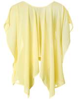 Thumbnail for your product : Dare Label Chiffon Top Colour: YELLOW, Size: One Size
