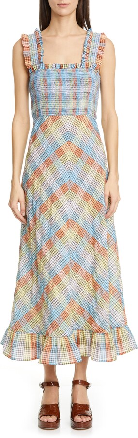 smocked top sundress