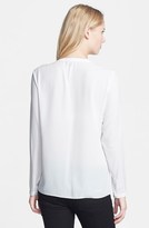 Thumbnail for your product : Vince Camuto Ruffle Front Collarless Blouse