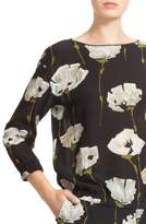 Thumbnail for your product : Lafayette 148 New York Evie Floral Print Silk Blouse
